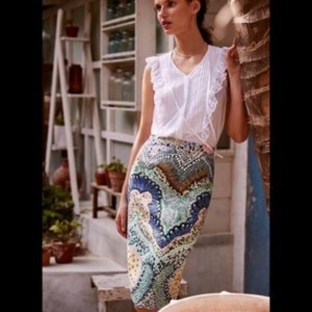 Anthropologie Moulinette Soeurs Riverwood Skirt